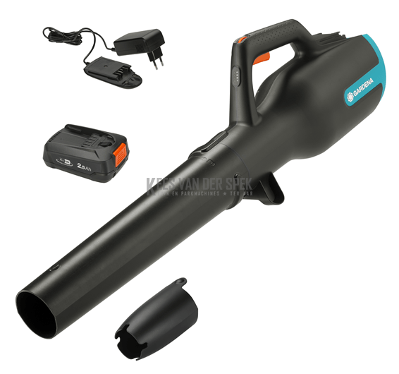 Gardena P4A QC startset AL 1830 CV acculader accu 2,5Ah 2 stuks | Hubo